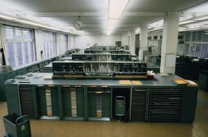 Grève au Tages-Anzeiger, Zurich, 1980. ETH Library Zurich, Image Archive / Com_LC1850-010